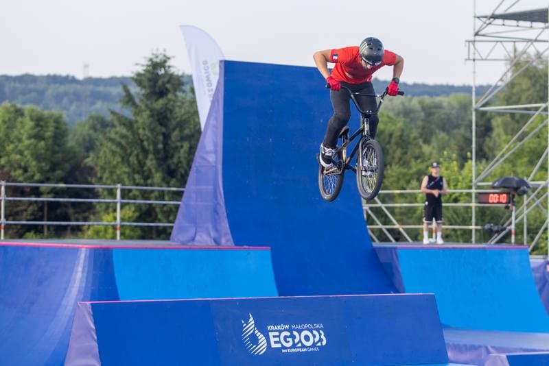 BMX. European Games. Jaka Remec - Michal Schmid. 21.06.2023