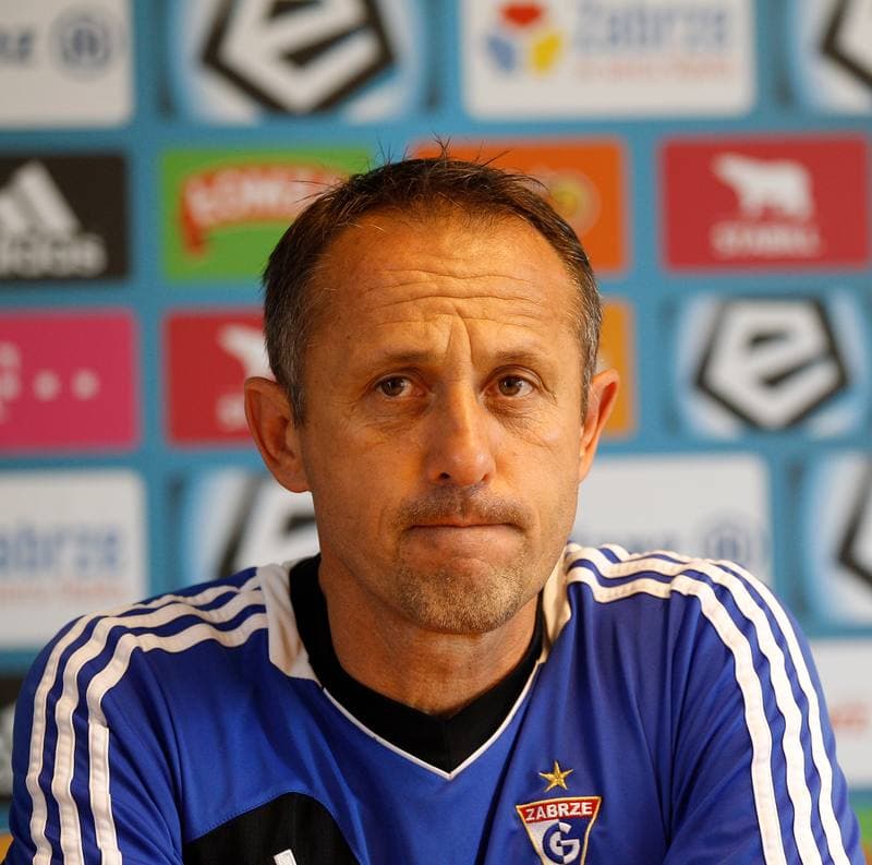 Football. Gornik Zabrze. Press Conference. 22.11.2013