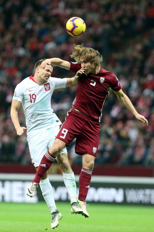 Football. Euro 2020 Qualifiers. Poland - Latvia. 24.03.2019