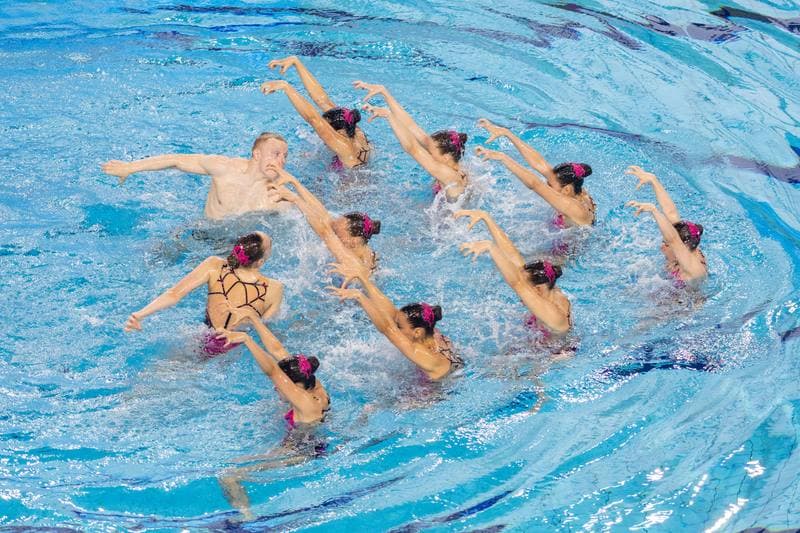Artistic Swimming. European Games 2023. Team Free Routine Combination. 23.06.2023