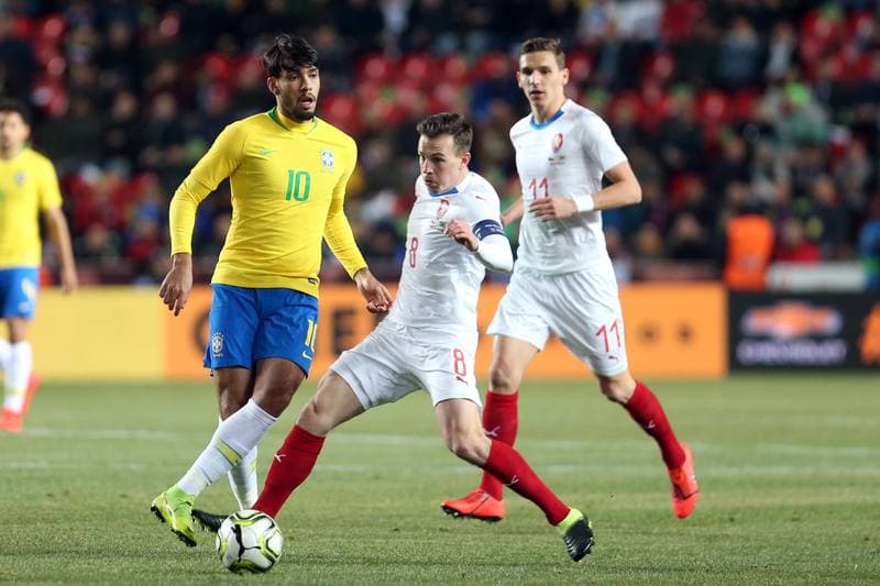 Football. International Friendly. Czech Republic - Brazil. 26.03.2019
