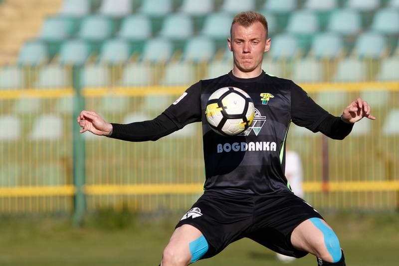 Football. II Liga. Rozwoj Katowice - Gornik Leczna. 18.04.2019