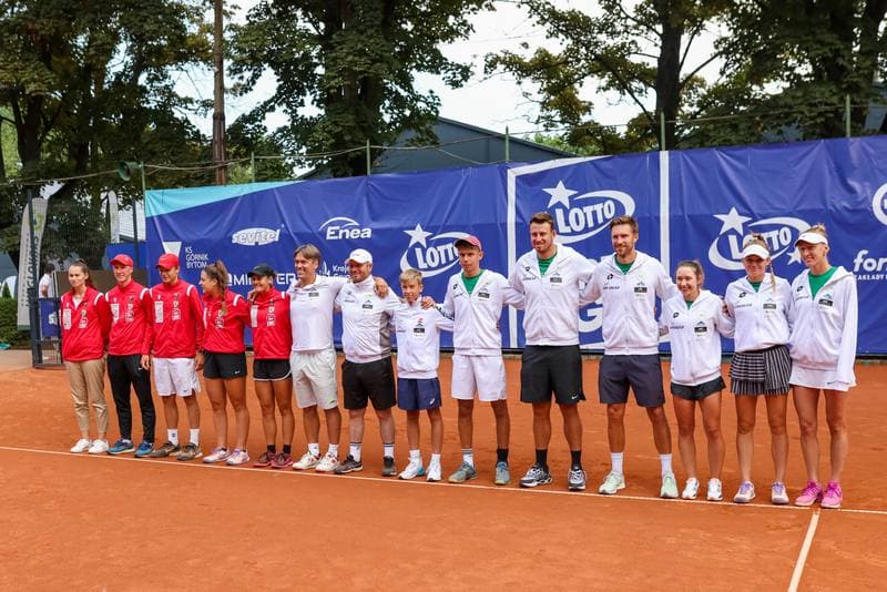 Tennis. Lotto SuperLiga. Gornik Bytom - Advantage Bielsko-Biala. 23.07.2023