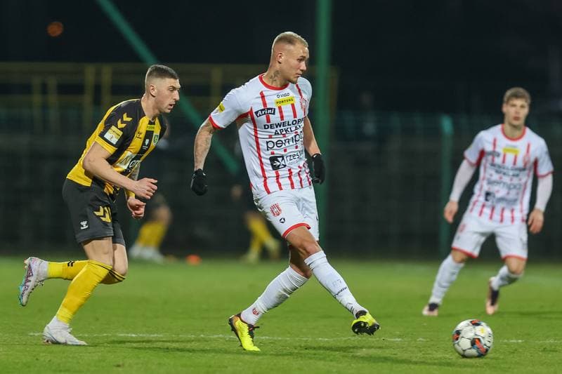 Football. Fortuna I Liga. GKS Katowice - Resovia Rzeszow. 18.03.2023