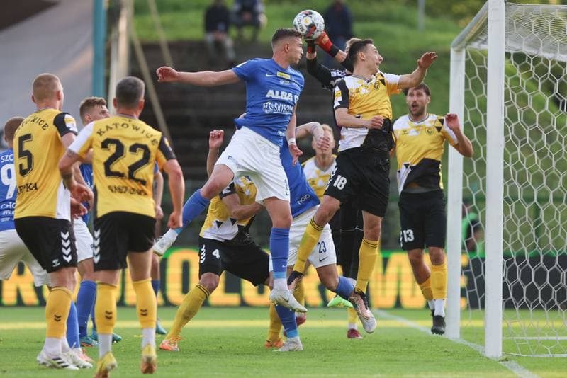 Football. Fortuna I Liga. GKS Katowice - Ruch Chorzow. 27.05.2023