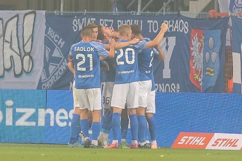 Football. PKO BP Ekstraklasa. Ruch Chorzow - LKS Lodz. 28.07.2023