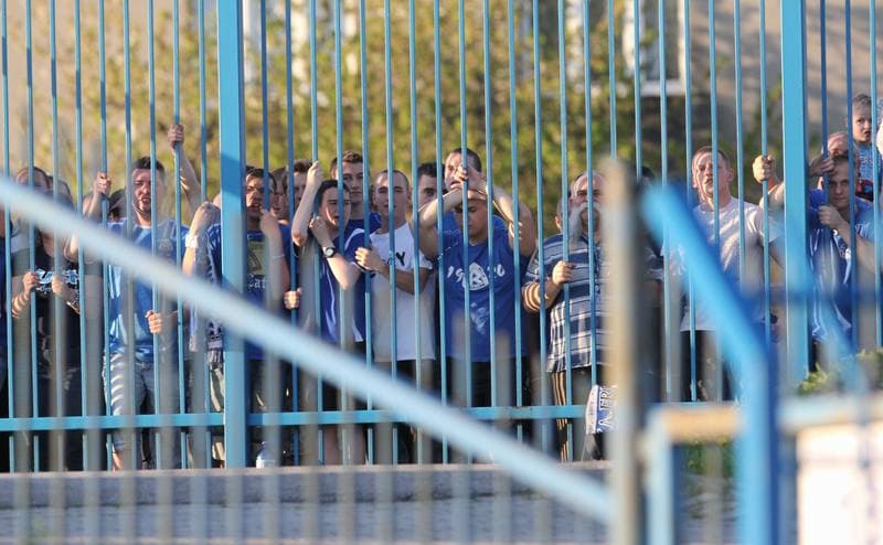 Football. T-Mobile Ekstraklasa. Ruch Chorzow - LKS Lodz. 28.04.2012