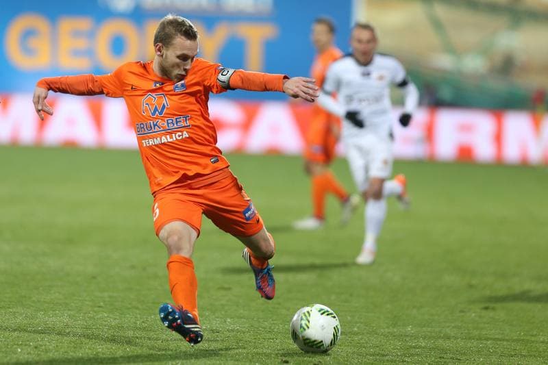 Football. Lotto Ekstraklasa. Bruk-Bet Termalica Nieciecza - Zaglebie Lubin. 02.12.2016