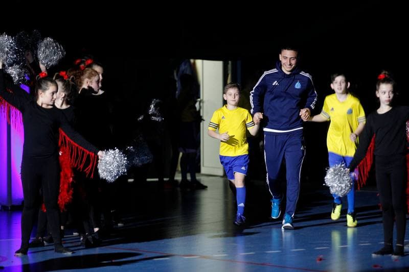 Football. Ruch Chorzow. Team Presentation. 07.02.2017