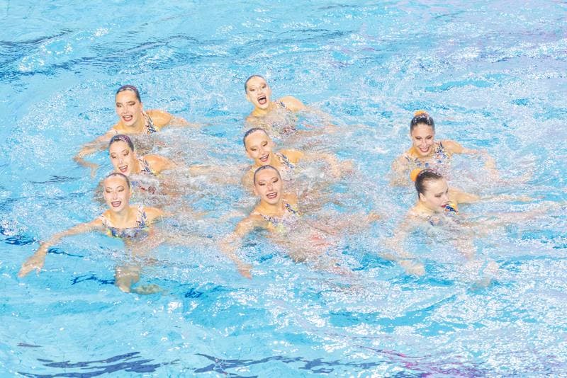 Artistic Swimming. European Games. Medal Ceremony. 23.06.2023