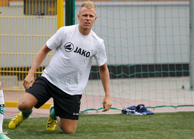 Football. Rozwoj Katowice. Training. 29.06.2015