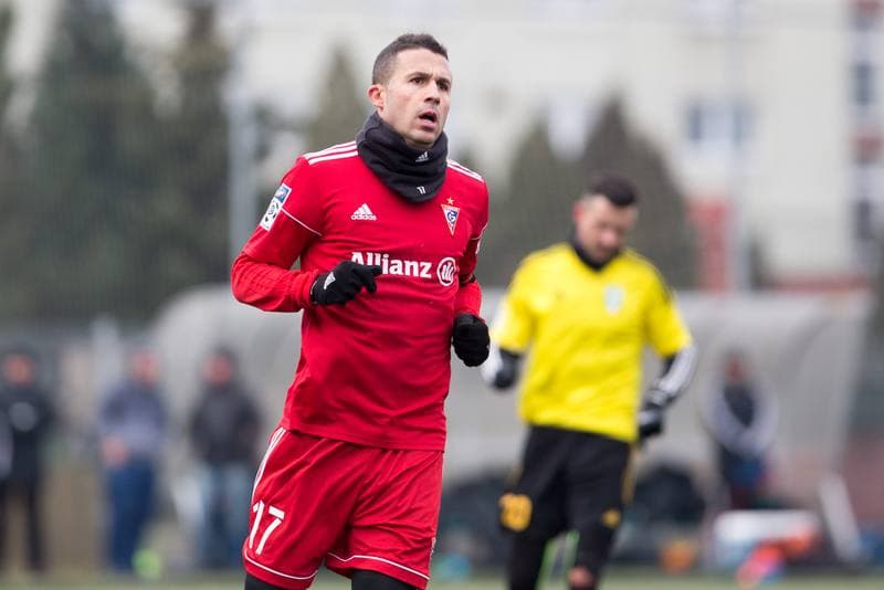 Football. Sparing. MFK Karvina - Gornik Zabrze. 13.01.2018