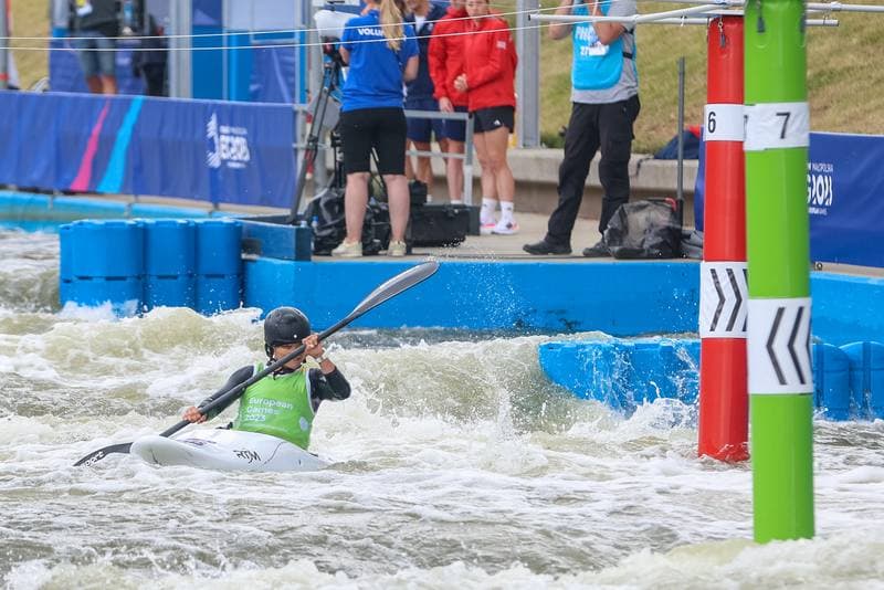 Canoe Slalom. European Games. Flavio Micozzi - . 02.07.2023