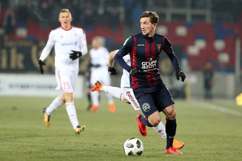 Football. Lotto Ekstraklasa. Gornik Zabrze - Pogon Szczecin. 28.02.2018