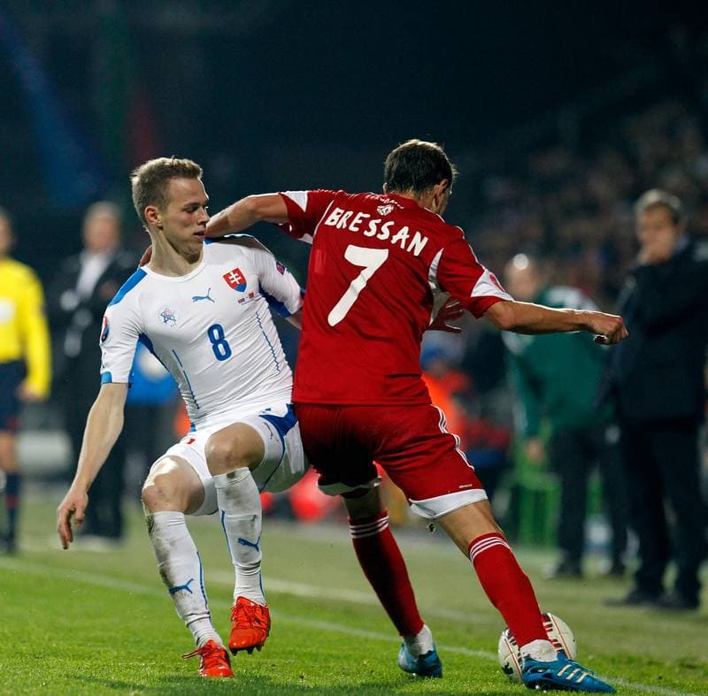 Football. UEFA Euro Qualifiers. Slovakia - Belarus. 09.10.2015