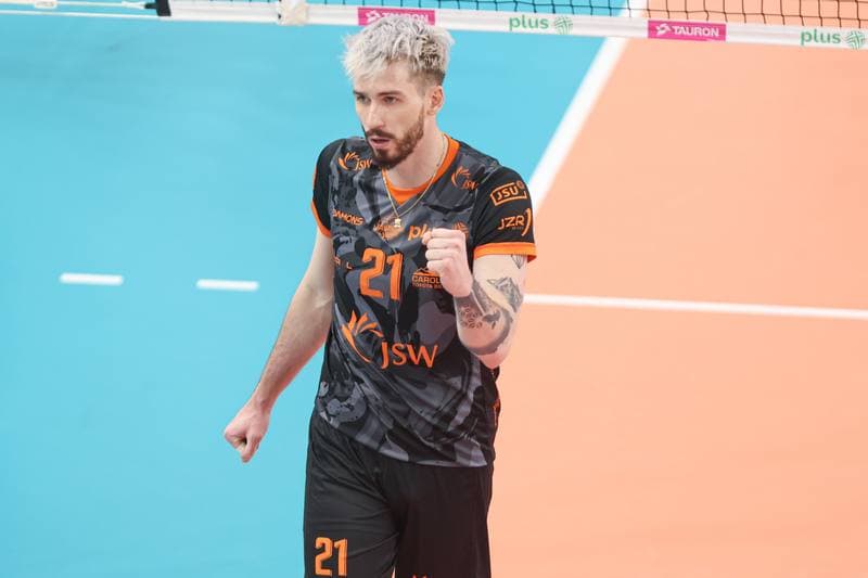 Volleyball. PlusLiga. Jastrzebski Wegiel - Aluron CMC Warta Zawiercie. 28.04.2024