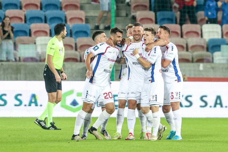 Football. PKO BP Ekstraklasa. Gornik Zabrze - GKS Katowice. 21.09.2024