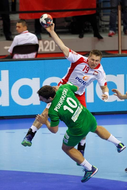 Handball. Men's EHF Euro 2016. Poland - Belarus. 25.01.2016