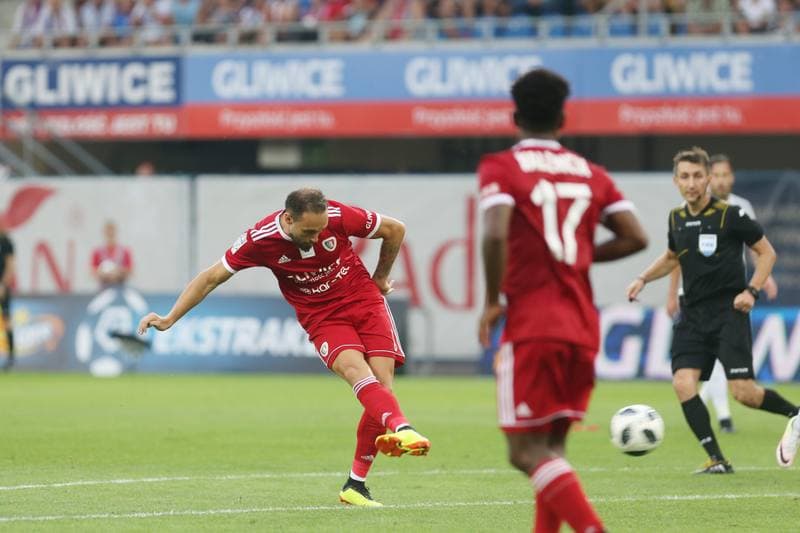 Football. PKO BP Ekstraklasa. Piast Gliwice - Zaglebie Lubin. 04.08.2018