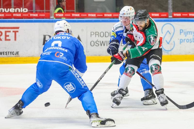 Ice Hockey. Tauron Hokej Liga. GKS Tychy - Re-Plast Unia Oswiecim. 17.09.2023