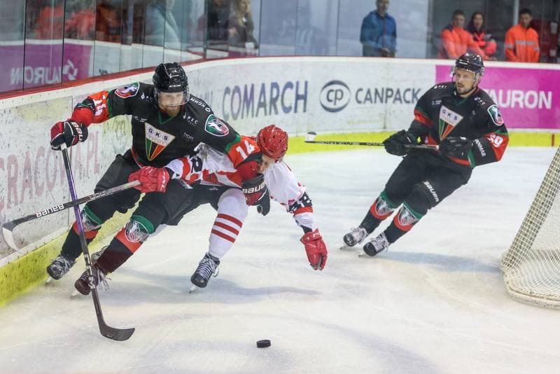 Ice Hockey. Tauron Hokej Liga. Comarch Cracovia - GKS Tychy. 22.09.2023
