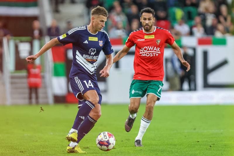Football. Fortuna I Liga. Zaglebie Sosnowiec - Bruk-Bet Termalica Nieciecza. 24.09.2023