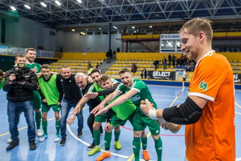 Futsal. Ekstraklasa. Clearex Chorzow - Rekord Bielsko-Biala. 06.05.2019