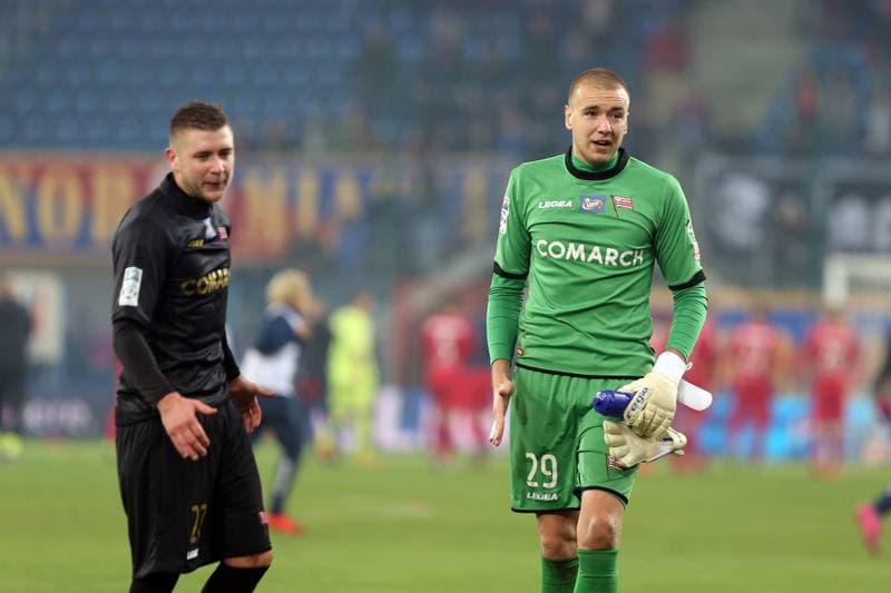 Football. Lotto Ekstraklasa. Piast Gliwice - Cracovia Krakow. 18.11.2016