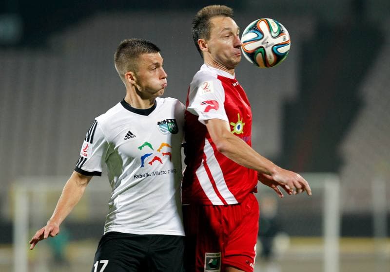 Football. II Liga. Energetyk ROW Rybnik - Zaglebie Sosnowiec. 30.09.2014