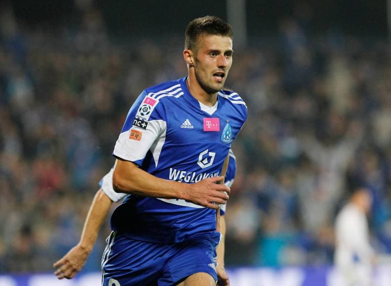 Football. T-Mobile Ekstraklasa. Ruch Chorzow - Gornik Zabrze. 04.10.2014