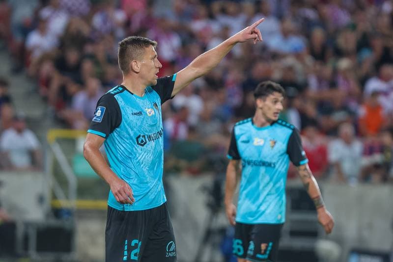 Football. PKO BP Ekstraklasa. Gornik Zabrze - Widzew Lodz. 18.08.2023