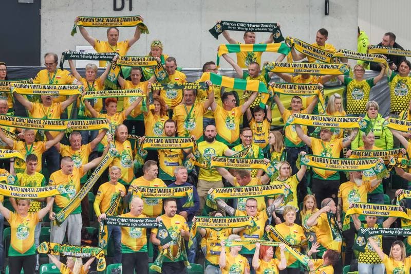 Volleyball. CEV Cup. Aluron CMC Warta Zawiercie - TSV Raiffeisen Hartberg. 25.10.2023