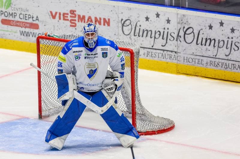 Ice Hockey. Tauron Hokej Liga. Re-Plast Unia Oswiecim - JKH GKS Jastrzebie. 29.10.2023
