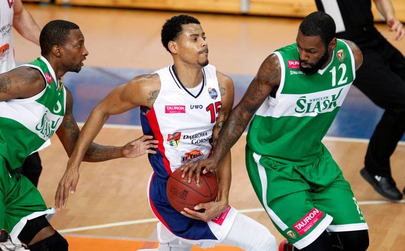 Basketball. Tauron Basket Liga. MKS Dabrowa Gornicza - Slask Wroclaw. 20.12.2014