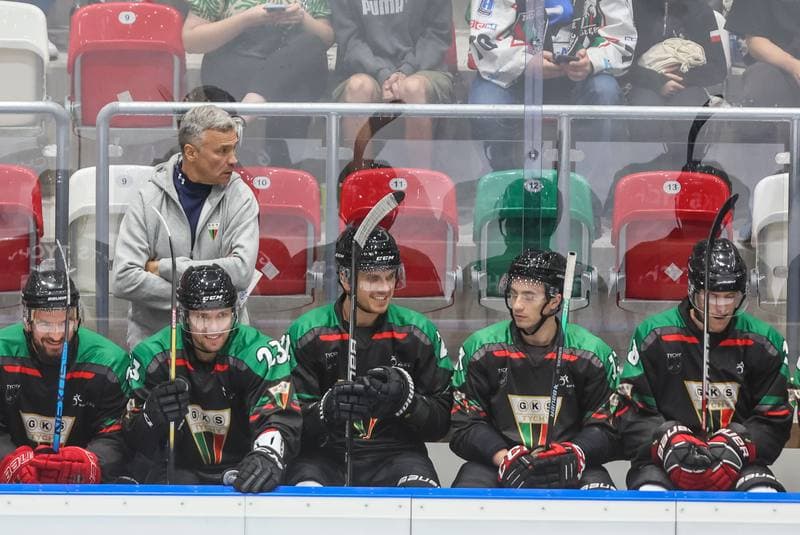 Ice Hockey. Sparing. Zaglebie Sosnowiec - GKS Tychy. 24.08.2023