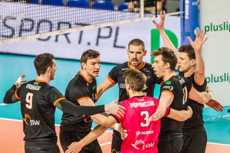 Volleyball. PlusLiga. GKS Katowice - Jastrzebski Wegiel. 08.03.2020