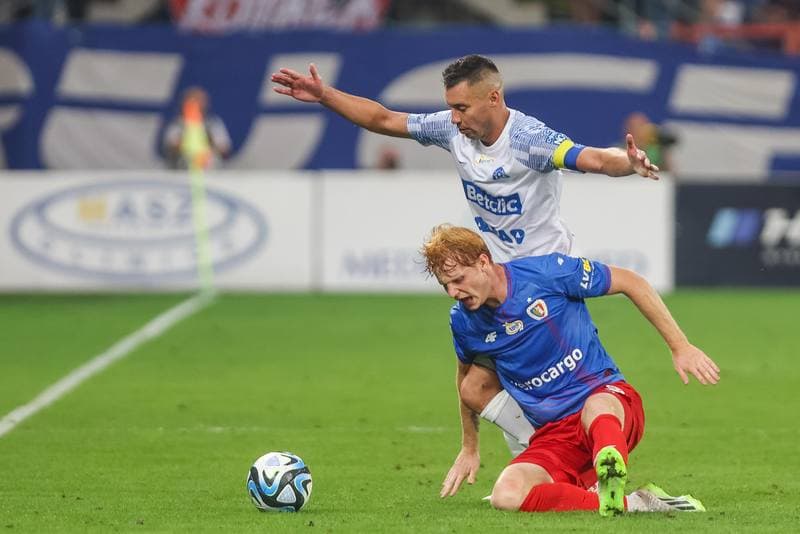 Football. PKO BP Ekstraklasa. Piast Gliwice - Ruch Chorzow. 26.08.2023