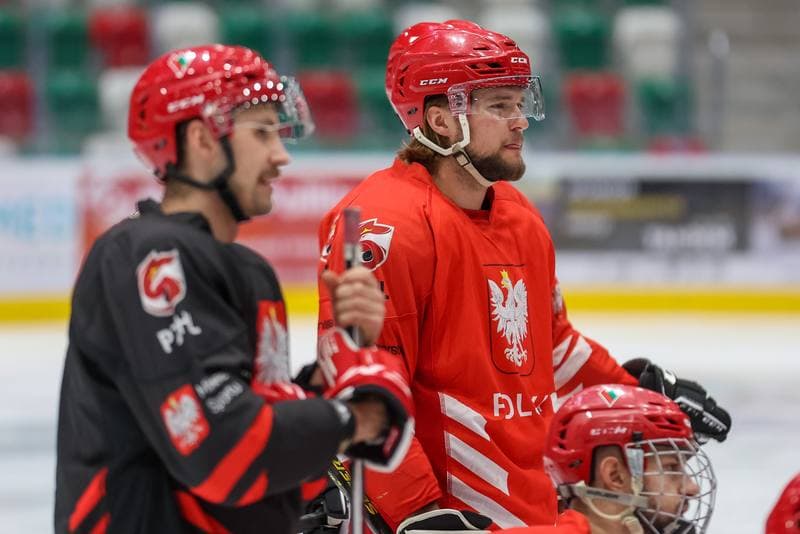 Ice Hockey. Poland national team. Training. 06.11.2023