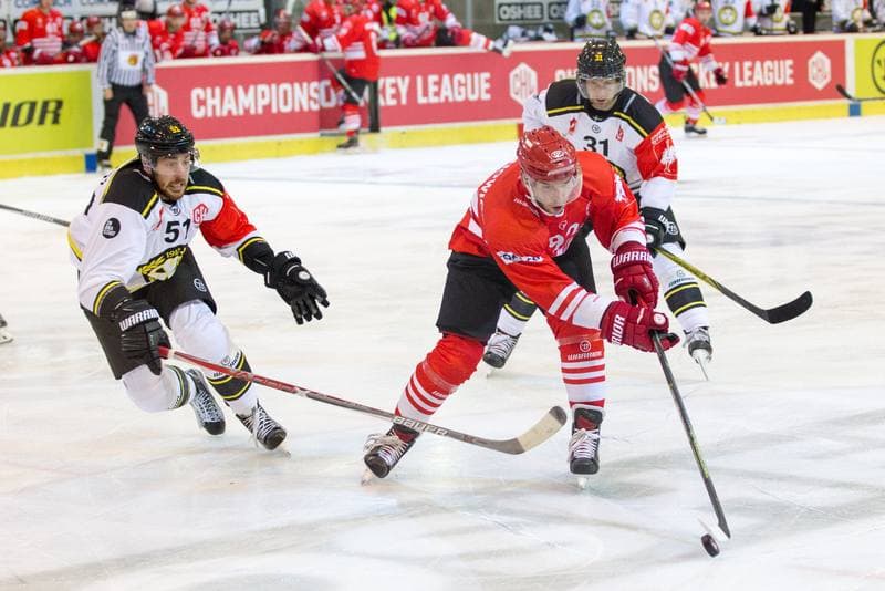 Ice Hockey. Champions Hockey League. Comarch Cracovia Krakow - Brynas IF. 03.09.2017