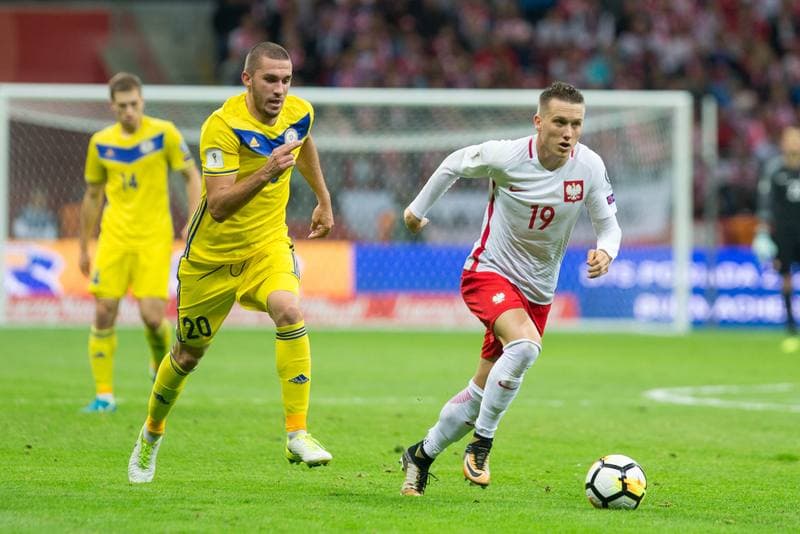Football. FIFA World Cup Qualifiers. Poland - Kazakhstan. 04.09.2017