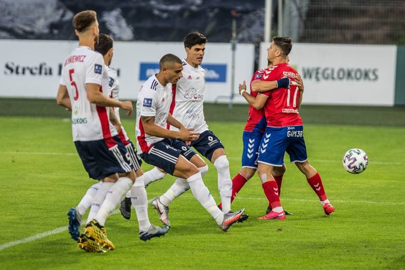 Football. PKO BP Ekstraklasa. Gornik Zabrze - Rakow Czestochowa. 10.07.2020