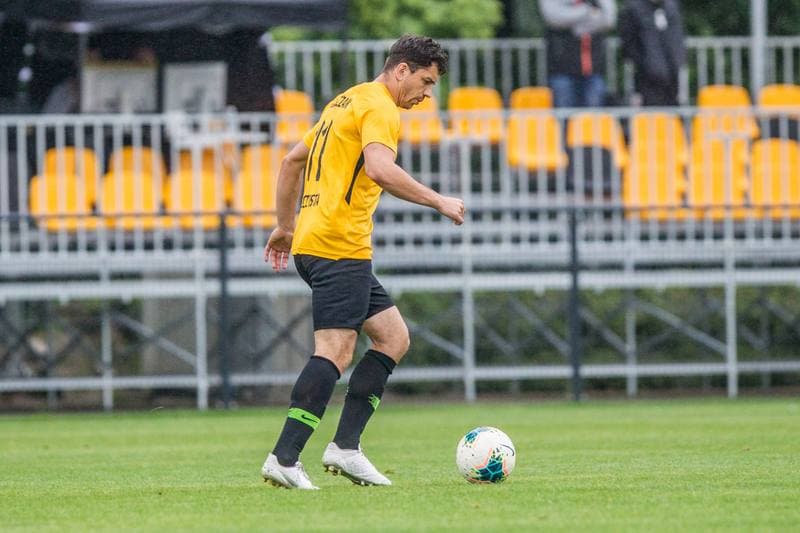 Football. Sparing. LKS Goczalkowice Zdroj - Wieczysta Krakow. 11.07.2020
