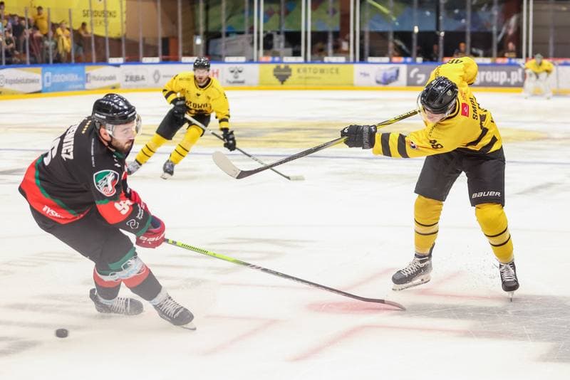 Ice Hockey. Tauron Hokej Liga. GKS Katowice - GKS Tychy. 10.09.2023