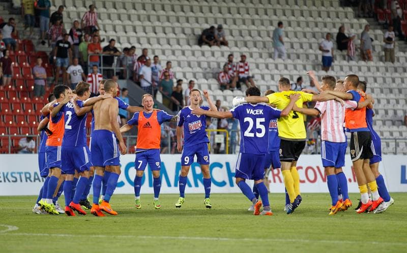 Football. T-Mobile Ekstraklasa. Cracovia Krakow - Piast Gliwice. 13.03.2015