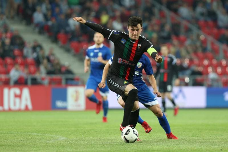 Football. Nice I Liga. GKS Tychy - Miedz Legnica. 04.05.2018