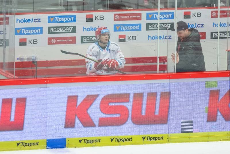 Ice Hockey. Tipsport Extraliga. Ocelari Trinec - Bily Tygri Liberec. 21.09.2023