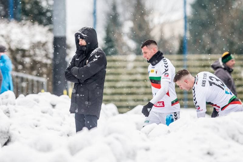 Football. Sparing. GKS Tychy - Pniowek Pawlowice. 13.02.2021