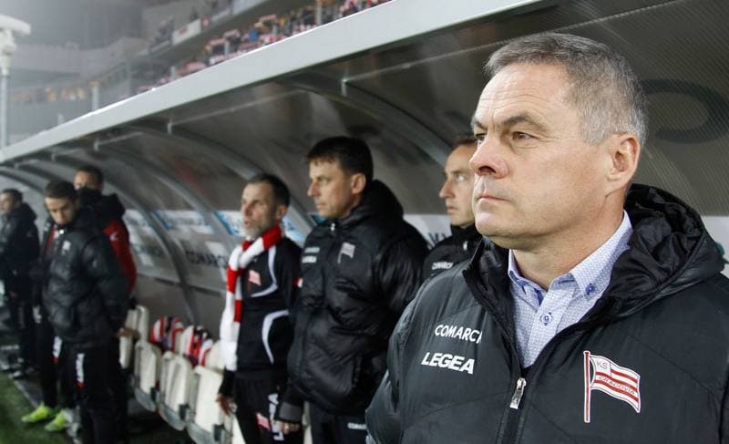 Football. T-Mobile Ekstraklasa. Cracovia Krakow - Slask Wroclaw. 02.03.2014