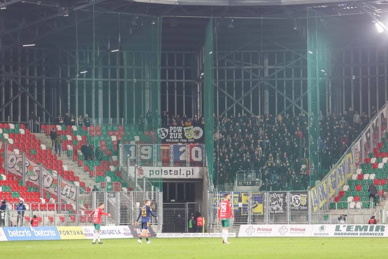 Football. Fortuna I Liga. Zaglebie Sosnowiec - Arka Gdynia. 12.11.2023