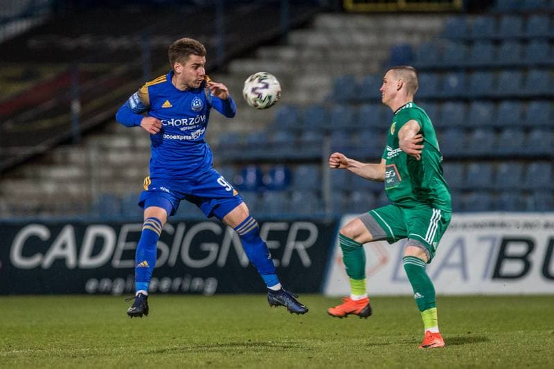 Football. III Liga. Ruch Chorzow - Foto-Higiena Gac. 13.03.2021
